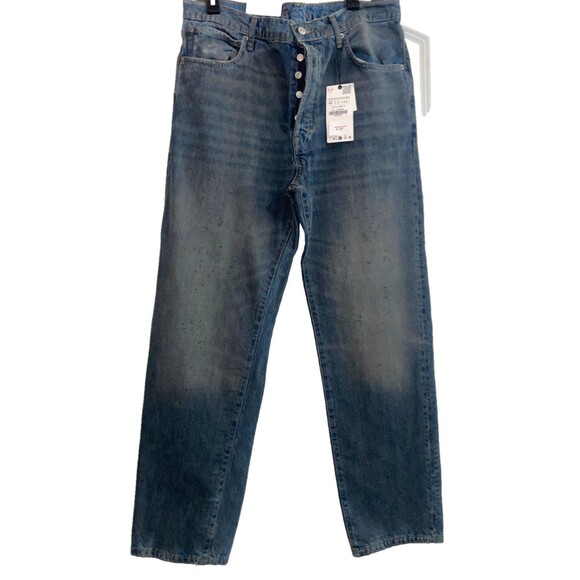 Zara Women's Gray Flare & Wide Leg Jeans - Picture 2 of 9